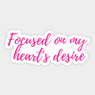 Heart's Desire Sticker